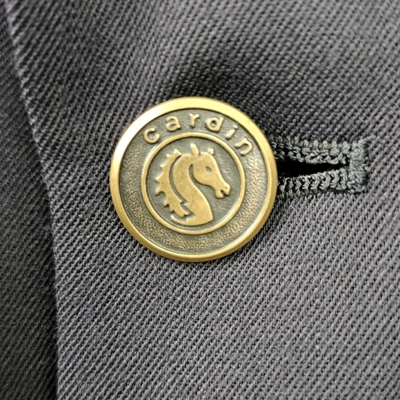 NWT Pierre Cardin Today's Man 160's 100% Worsted Wool 2 Button Blazer Sz. 41R - Picture 6 of 13